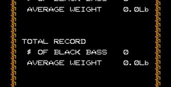 The Black Bass NES Screenshot