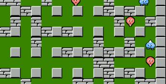 Nintendo Bomberman NES Screenshot