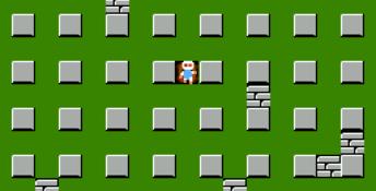 Nintendo Bomberman NES Screenshot