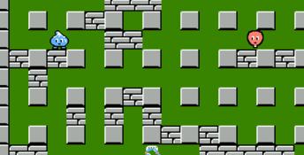 Nintendo Bomberman NES Screenshot
