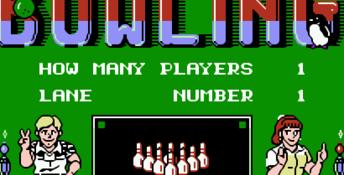 Championship Bowling NES Screenshot
