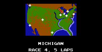 Danny Sullivan's Indy Heat NES Screenshot