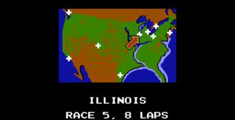 Danny Sullivan's Indy Heat NES Screenshot