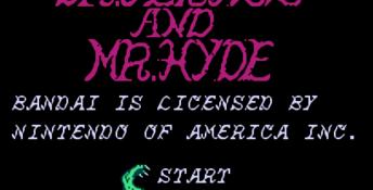 Dr. Jekyll and Mr. Hyde NES Screenshot