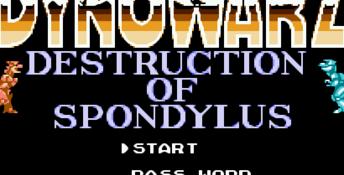 Dynowarz: The Destruction of Spondylus NES Screenshot