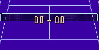 Evert and Lendl Top Players' Tennis NES Screenshot