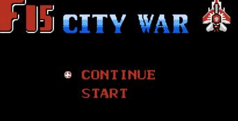 F-15 City War NES Screenshot