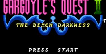 Gargoyle's Quest II: The Demon Darkness NES Screenshot