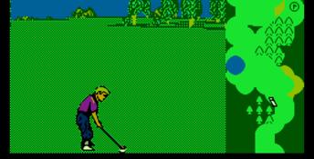 Greg Norman's Golf Power NES Screenshot