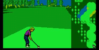 Greg Norman's Golf Power NES Screenshot