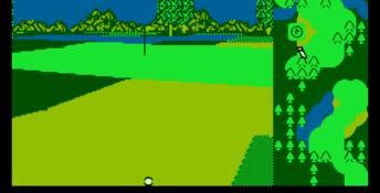 Greg Norman's Golf Power NES Screenshot