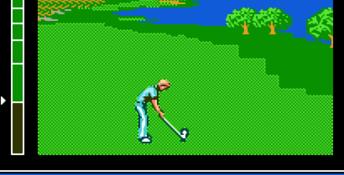 Jack Nicklaus' Major Championship Golf NES Screenshot