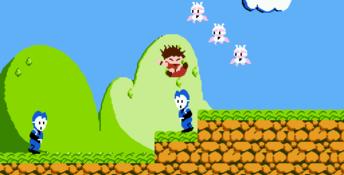 Kid Niki: Radical Ninja NES Screenshot