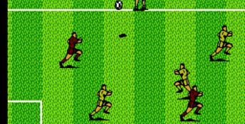 Konami Hyper Soccer NES Screenshot