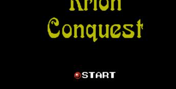 The Krion Conquest