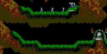 Lemmings NES Screenshot