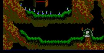 Lemmings NES Screenshot