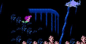 The Little Mermaid NES Screenshot
