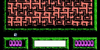 Loopz NES Screenshot
