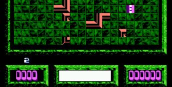 Loopz NES Screenshot