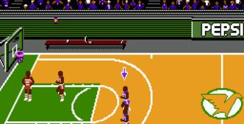 Magic Johnson's Fast Break NES Screenshot