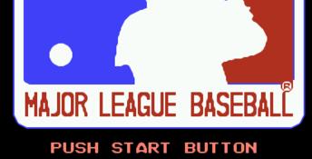 Major League Baseball (1988) NES Screenshot