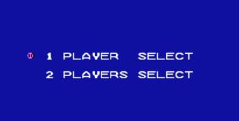 Major League Baseball NES Screenshot