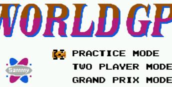 Michael Andretti's World GP NES Screenshot
