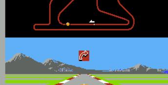 Michael Andretti's World GP NES Screenshot