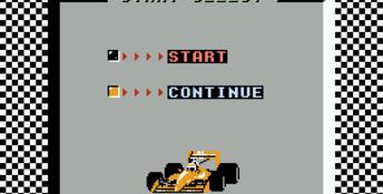 Michael Andretti's World GP NES Screenshot