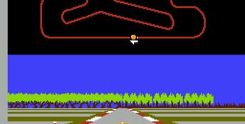 Michael Andretti's World GP NES Screenshot