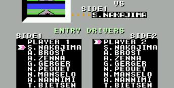 Michael Andretti's World GP NES Screenshot