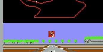 Michael Andretti's World GP NES Screenshot