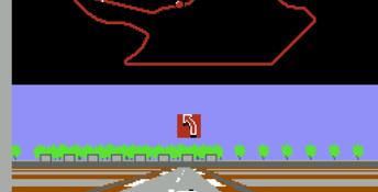 Michael Andretti's World GP NES Screenshot