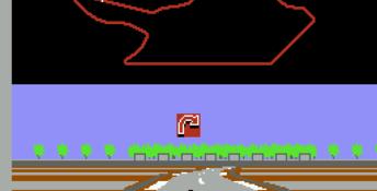 Michael Andretti's World GP NES Screenshot