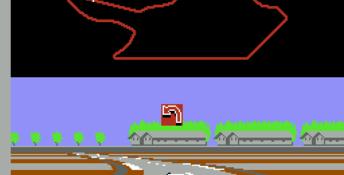 Michael Andretti's World GP NES Screenshot