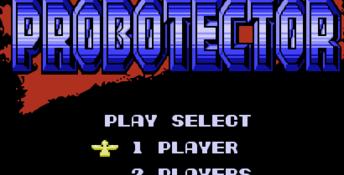 Probotector NES Screenshot
