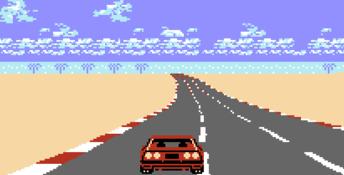 Rad Racer NES Screenshot