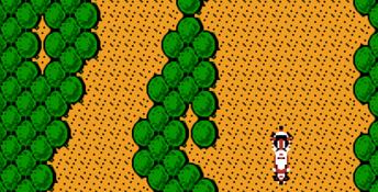 Rally Bike NES Screenshot