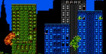 Rampage NES Screenshot