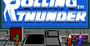 Rolling Thunder NES Screenshot