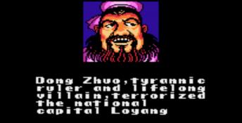 Romance of the Three Kingdoms 2 NES Screenshot