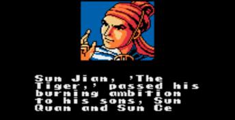 Romance of the Three Kingdoms 2 NES Screenshot
