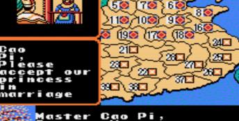 Romance of the Three Kingdoms 2 NES Screenshot