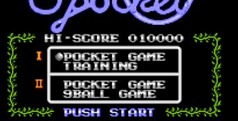 Side Pocket NES Screenshot
