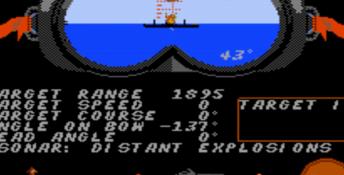 Silent Service NES Screenshot