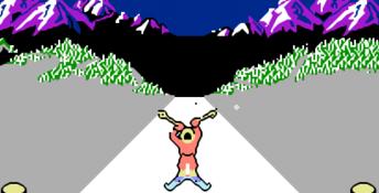 Slalom NES Screenshot