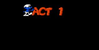 The Smurfs NES Screenshot