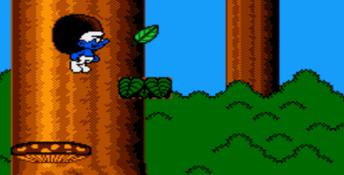 The Smurfs NES Screenshot