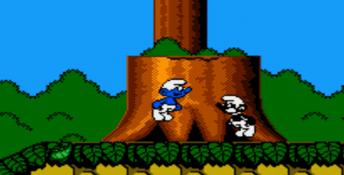 The Smurfs NES Screenshot